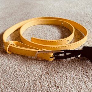 Forever 21 yellow belt - NWT